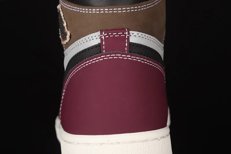 All categories Air Jordan Jordan series basketball shoes Air Jordan 1 High Air Jordan 1 High OG "Hand Crafted" AJ1 Joe 1 color stitching DH3097-001